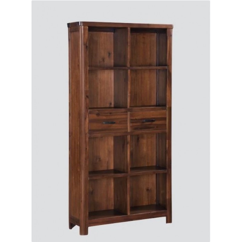 AM Andorra Acacia Tall Bookcase